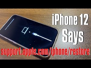 See What to Do When Your iPhone 12 Says support.apple.com/iphone/restore And Gets Stuck