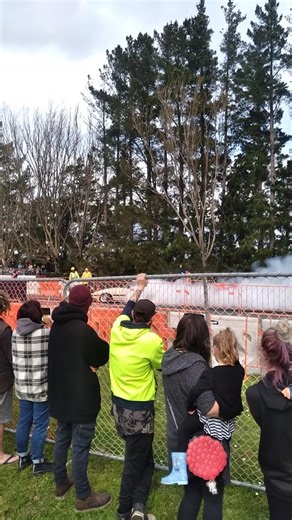 New Zealand Car scene. Rotary Burnout. #newzealand #carculture #burnout #car