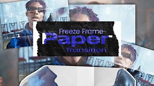 Freeze Frame Paper Transition
