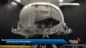 Most advanced driving simulator in Canada being used by scientists in Toronto
