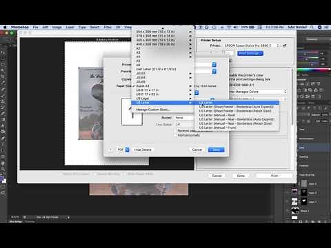 How to Select the Proper Paper Size In Photoshop