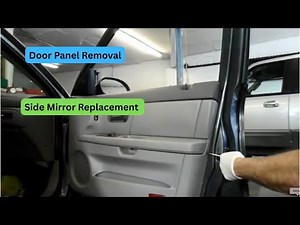 How To Replace The Side Mirror On A Car