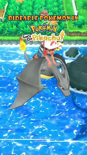 Rideable Pokemon in Let's Go Pikachu - Tips and Tricks