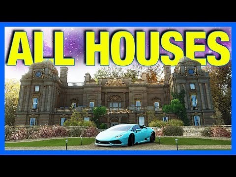 Forza Horizon 4 : All House Locations, Rewards and Prices!!