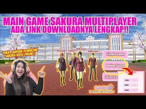 SAKURA ONLINE DOWNLOAD LINK!! LATEST SAKURA MULTIPLAYER UPDATE!! SAKURA SCHOOL SIMULATOR - PART 389