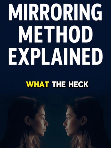 MIRRORING METHOD TECHNIQUE EXPLAINED 🌀 Top Relationship & Interview Body Language Tip with Examples! #bodylanguagesecrets #bodylanguagetips #bodylanguagehacks #bodylanguageanalysis #persuasivecommunication