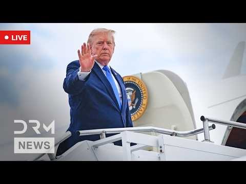 LIVE: Trump Departs New Jersey for Washington From Morristown Municipal Airport | AC1N