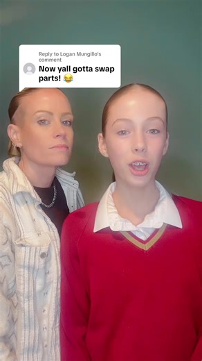 Replying to @Logan Mungillo my turn to scram in her face 😂 #fyp #motherdaughter #motheranddaughtergoals #thechipmunks