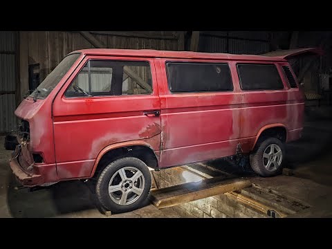 Engine and Gearbox Removal and further clear out - Restore a VW T3 Syncro #2