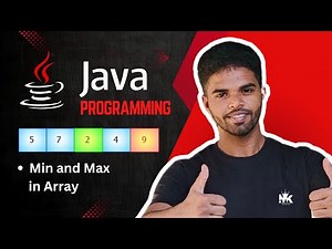 Min and Max in Array | GeeksforGeeks