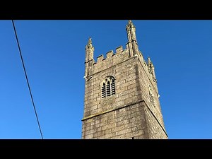 Bell ringing at Mabe Cornwall