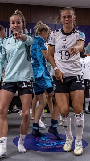 Throwing it back to our incredible team dance moves at the Euros on #InternationalDanceDay 😂💃 | Germany Football Team