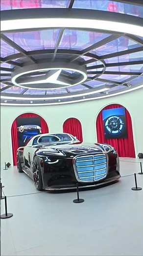 Impressive Mercedes-Benz Futuristic Prototype 😱 | Vision Maybach 6 in Shanghai #luxurycars #cars