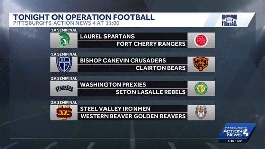 Operation Football: Featured WPIAL playoff games for November 14