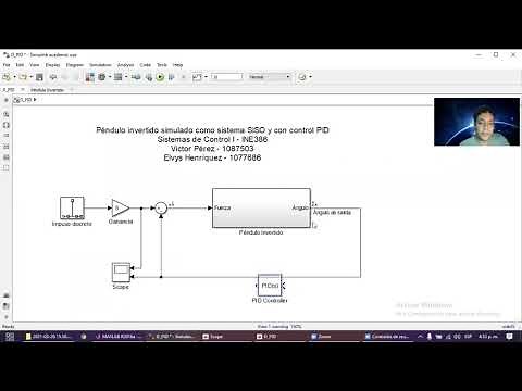 Inverted Pendulum PID SISO - INTEC - Control Systems I - Simulink MATLAB