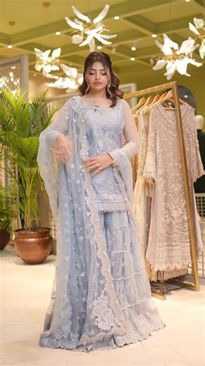 Festive, flawless, Faiza Saqlain.Wrapped in wedding magic.Stepping into the celebration in pure elegance.✨ FAIZA SAQLAIN | WEDDING FORMAL #closetcloud #weddingdress #festiveoutfit #luxurydesign Available in store and online. 🛒 𝐒𝐡𝐨𝐩 𝐨𝐧𝐥𝐢𝐧𝐞: https://closetcloud.xyz/collections/faizasaqlainrwf | Closet Cloud