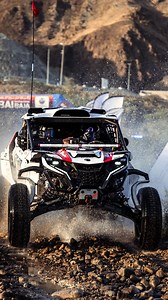 Start the stage with a cold shower 🚿 #gohardorgohome #canam #gopro #dubai | Mattias Ekström