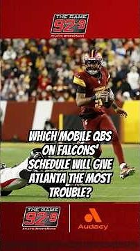 Which mobile QBs on Falcons' schedule 'worry the crap out of' Beau Morgan?