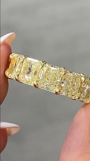 Fancy Yellow Diamonds aka Canary Diamonds! Why are they YELLOW? Full video on my channel!