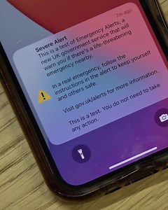 4.9K views · 6 comments | Phones on 4G and 5G networks will vibrate, emit a siren for up to 10 seconds, and display a message confirming the alert is a drill. | Yorkshire Live | Facebook