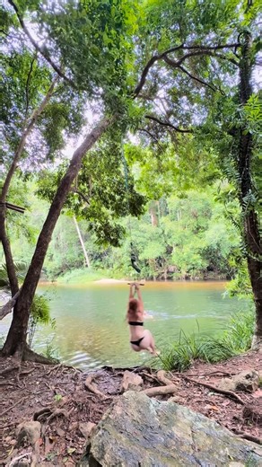 We know a spot 💦 🏊 Cameron’s Pocket Swimming Hole 📍 Mount Charlton #VisitMackay #OurIsaac #ThisIsQueensland #SeeAustralia 📷 TT/shanaranotman | Visit Mackay Isaac, Queensland, Australia