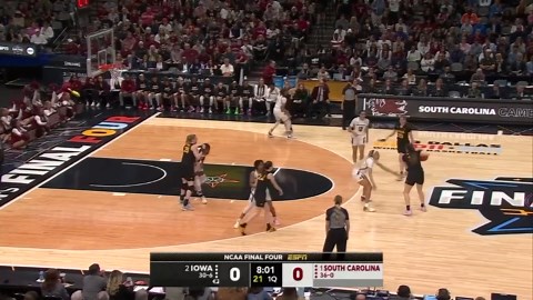 Caitlin Clark: 41 points against South Carolina in the Final Four