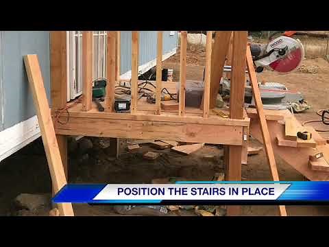 ENTRANCE STAIRS for Mobile Home