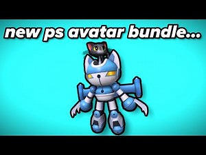 NEW PlayStation Plus Roblox Avatar Bundle! (Meowblitzer)
