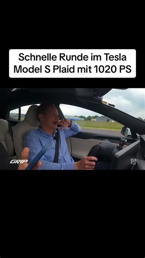 Schnelle Runde im Tesla Model S Plaid mit 1020 PS