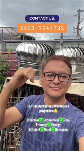 We supply and install roof Ventilators | Kobebanat #Roofventilator #heat #summer