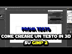 How to Create 3D Text in GIMP 2 Quickly and Easily