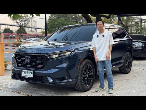 🚘NEW HONDA CRV 2.0 e:HEV RS 4WD GEN6 2024 สีน้ำเงิน ตัวท้อปสุด✅ราคา 1,399,000 บาท🛣️ไมล์ 19,000 กม