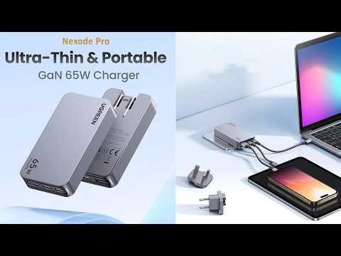 65W GaN Charger. Best Charger For iPhone, Samsung Mobile. Fast Charger For Macbook Laptop Tablet.