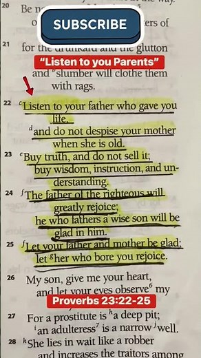 God Said Obey Your Parents — Most People Don’t”