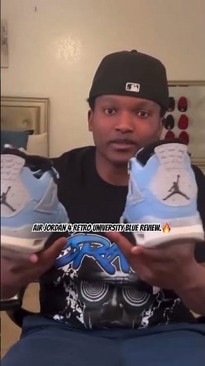 Let’s Look at The Air Jordan 4 Retro University Blue 2021 Review. *SneakerHead* #subscribe