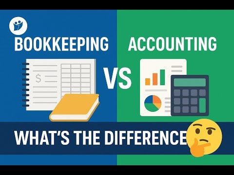 Bookkeeping vs Accounting What's the BIG Difference?