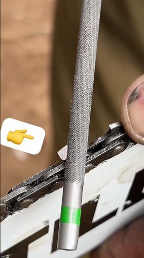 How to Sharpen Chainsaw Chain #sharpen #sharpening #chain #file #chain