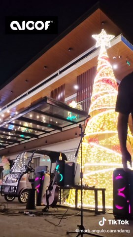 Busking Setup with JBL Partybox Speakers