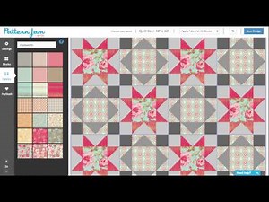Making your first quilt design on PatternJam