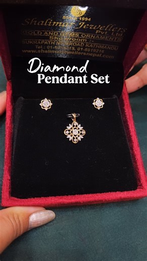 DiamondsbyShalimar | Dazzle in diamonds. Explore our stunning diamond pendant sets at Shalimar Jewellers. Simplicity, elevated.💎💖✨️💗 #shalimar... | Instagram