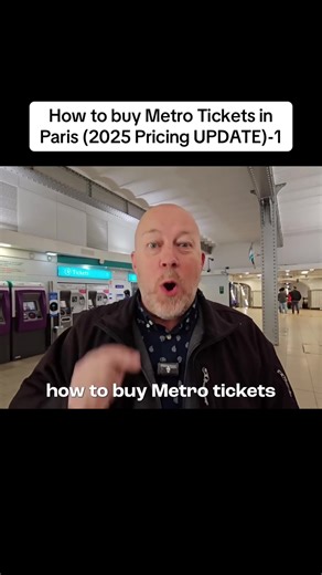 How to buy Metro Tickets in Paris (2025 Pricing UPDATE)-1 #paris | How To Buy Tickets