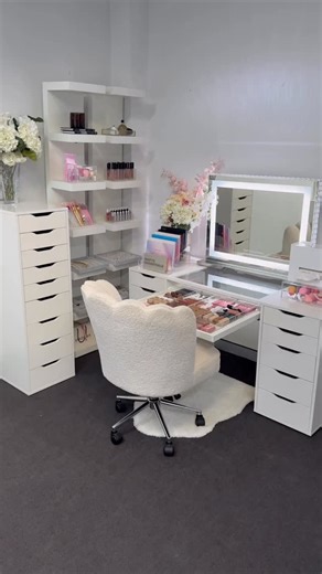 VANITY COLLECTIONS on Instagram: "VC ALEX/KOMPLEMENT TRAY - STORAGE PACK 🌸🩷 Organise your Ikea Alex/Komplement vanity table with our storage pack! This pack is for the Ikea Komplement pull out tray size - 75cm x 58cm Specifications Pack includes 2 x Drawer inserts both in size LARGE Tray dimensions - 52 cm L x 29cm W x 3.5cm H (PER TRAY) Layout used - 2 x VC GRID TRAYs **** PLEASE NOTE ***** If you have the Ikea Komplement pull out tray in size 100cm x 58cm you need 3 drawer inse