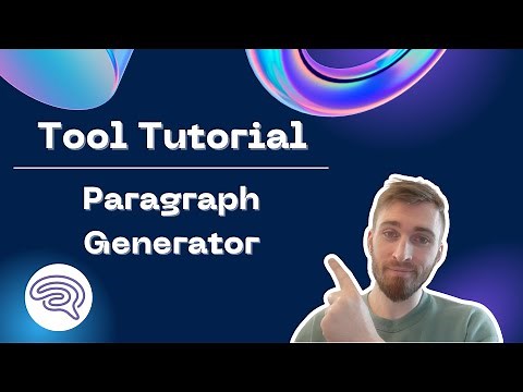 Paragraph Generator | Tutorial