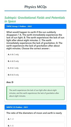 Gravitational Fields and Potentials in Space