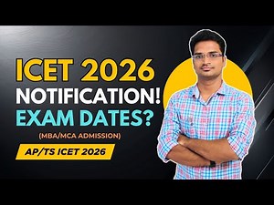 📢ICET 2026 Notification Out Soon! | Expected Dates + Best Preparation Plan