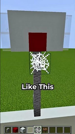 how to make a realistic basketball hoop #minecraftshorts ‪@ZekCrafting‬