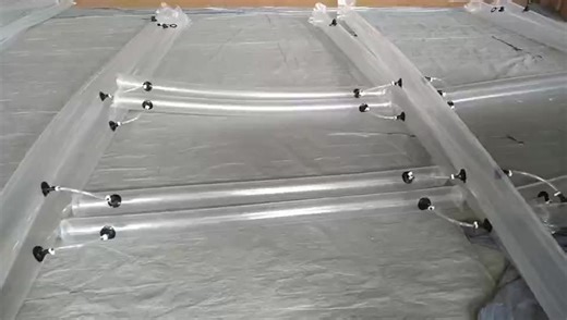Flexible PU Layflat Inflatable Tube Hose TPU Inflatable Tent air Column