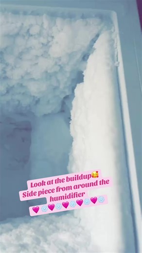 Ice Buildup Around Humidifier: A Captivating Close-Up