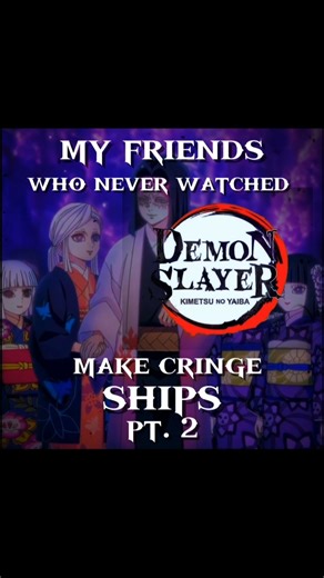 cringe ships in kny ‼️🗣️☠️ #demonslayer #fypシ゚viral #foryou #animeshorts #viral #10kviews