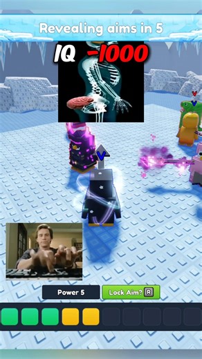 IQ -1000 vs IQ 67 vs IQ 1000 in Roblox Knockout #knockout #roblox